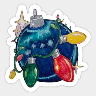 Shiny Baubles Sticker